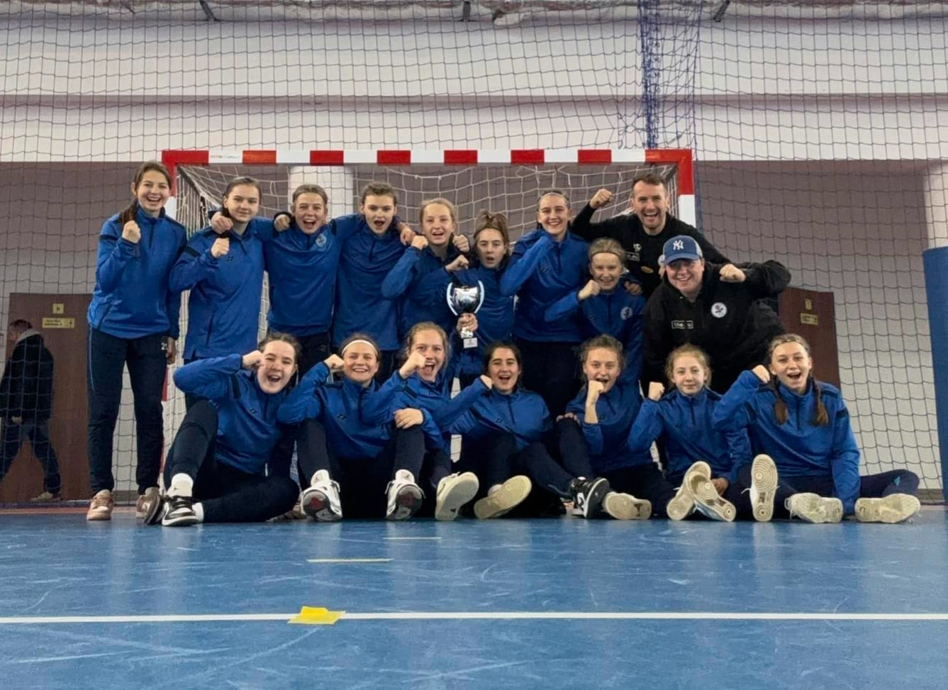 Futsalistki drużyna UKS SMS Łódź w finale MMP
