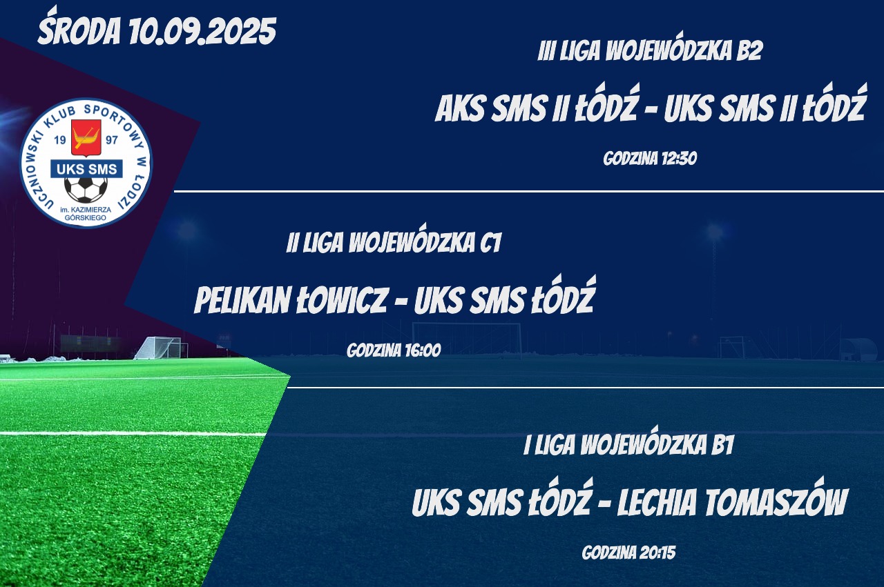 3 mecze w środę 10.09.2025!!